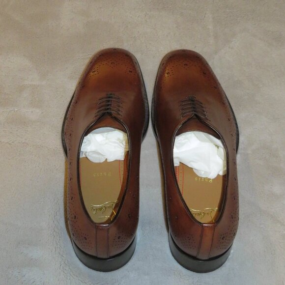 Christian Louboutin Corteobello Havane Medallion Red Bottom Oxford US 9 NWB main image 13
